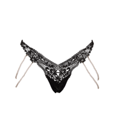 String dentelle & perles amovibles - Cottelli